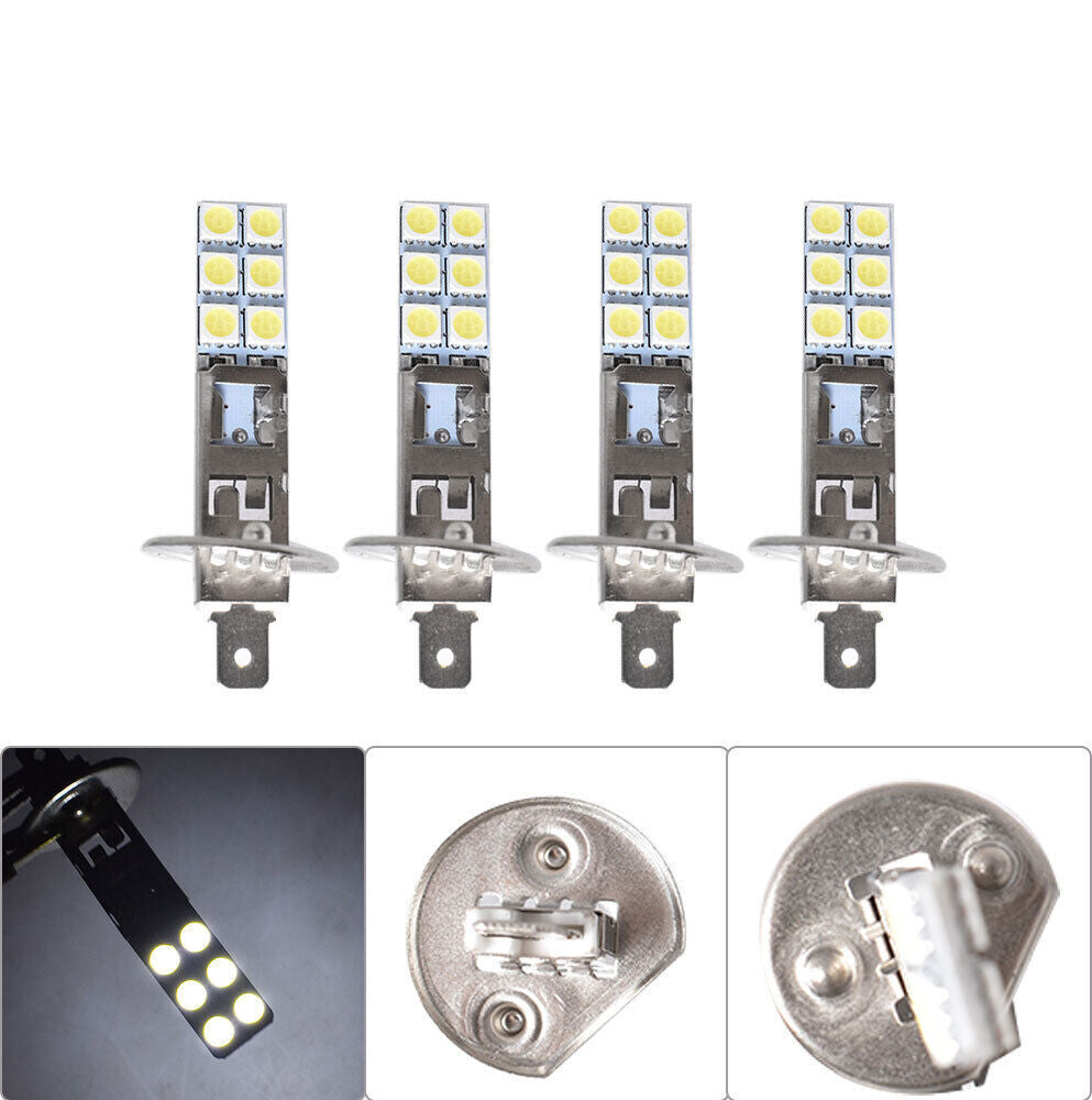 Super White LED Headlight Bulbs Kit Fog Driving Light Lamp 80W 6000K