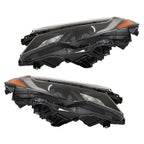 LH+RH W/LED Low Beam+DRL Headlight For 16-18 Pilot ELITE&19-21 Passport