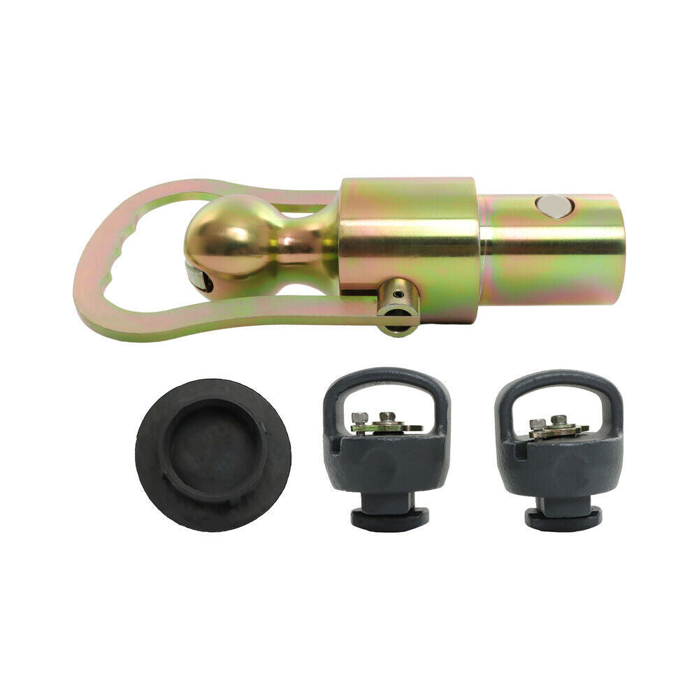 30000 lbs Capacity Gooseneck Ball & Safety Chain Kit For Ram Trucks