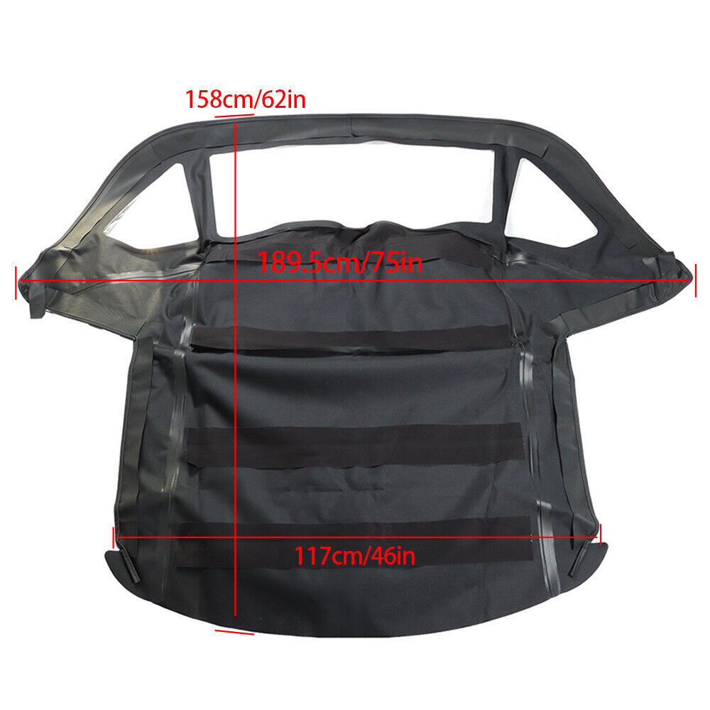 Convertible Soft Top For 1972-1989 Mercedes R107 280sl 380sl 450sl 560sl