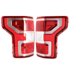 LH+RH Side Rear Tail Light For 2018-2020 Ford F-150 Halogen Brake Lamp