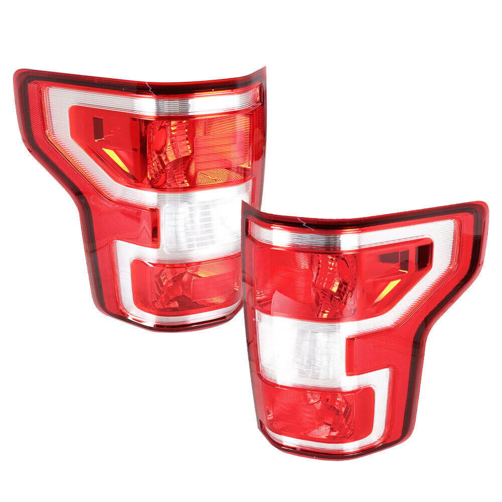 LH+RH Side Rear Tail Light For 2018-2020 Ford F-150 Halogen Brake Lamp