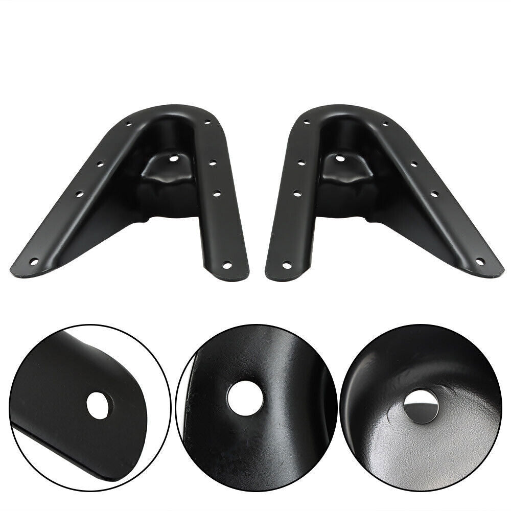 2PCS Front Rear Leaf Spring Shackle Hanger For 1973-1987 Chevy K10 K20