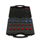 Nut and Bolt Thread Checker - 26 PCS Nut and Bolt Gauges (12 Metric & 14 Inch)