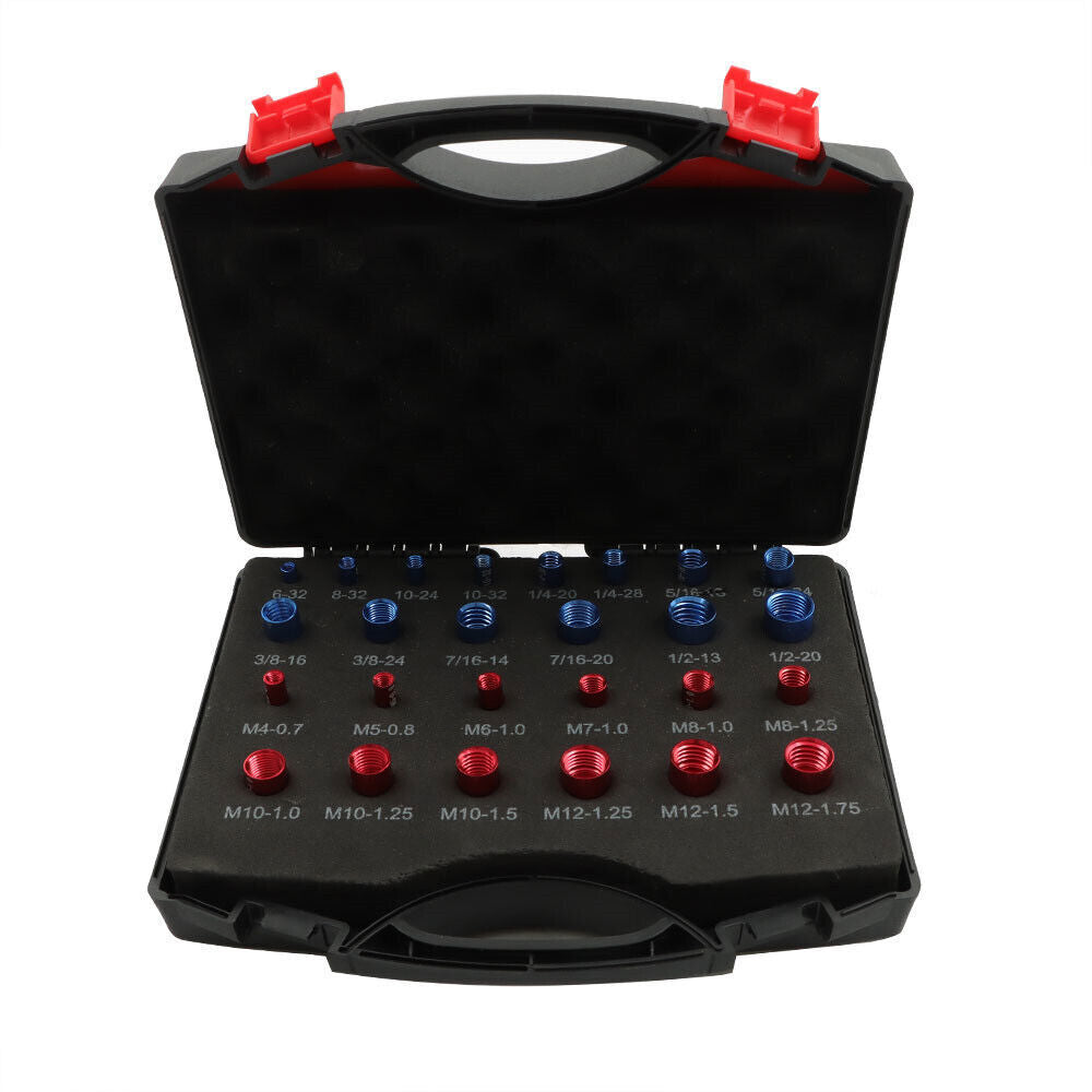 Nut and Bolt Thread Checker - 26 PCS Nut and Bolt Gauges (12 Metric & 14 Inch)