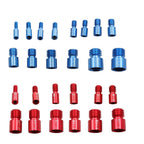 Nut and Bolt Thread Checker - 26 PCS Nut and Bolt Gauges (12 Metric & 14 Inch)