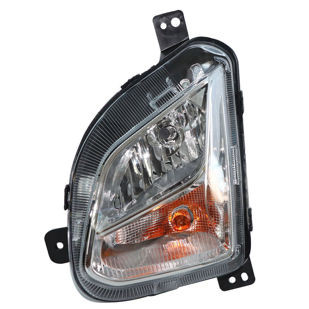 Left Fog Light For 2018-20 Chevy Equinox W/Signal Halogen Black Housing