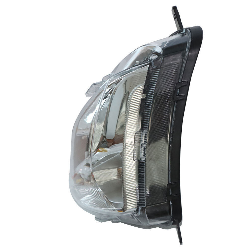Left Fog Light For 2018-20 Chevy Equinox W/Signal Halogen Black Housing