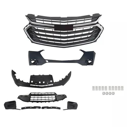 Front Bumper Assembly For 2018-2021 Chevy Traverse W/o Fog Light