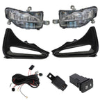 RH+LH LED Bumper Fog Lights Driving Lamps For 2017-2019 Toyota Corolla