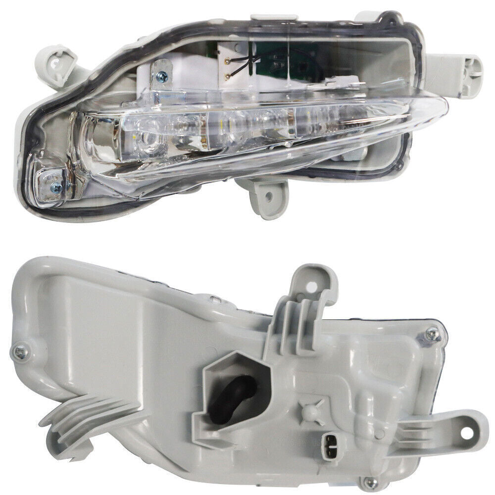 RH+LH LED Bumper Fog Lights Driving Lamps For 2017-2019 Toyota Corolla