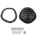 12 Bolt Black Aluminum Differential Rear End Cover For Chevy C10 8.75"