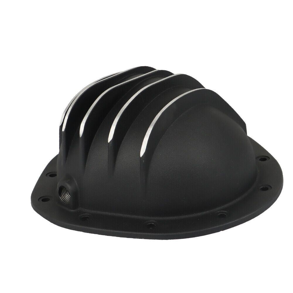 12 Bolt Black Aluminum Differential Rear End Cover For Chevy C10 8.75"