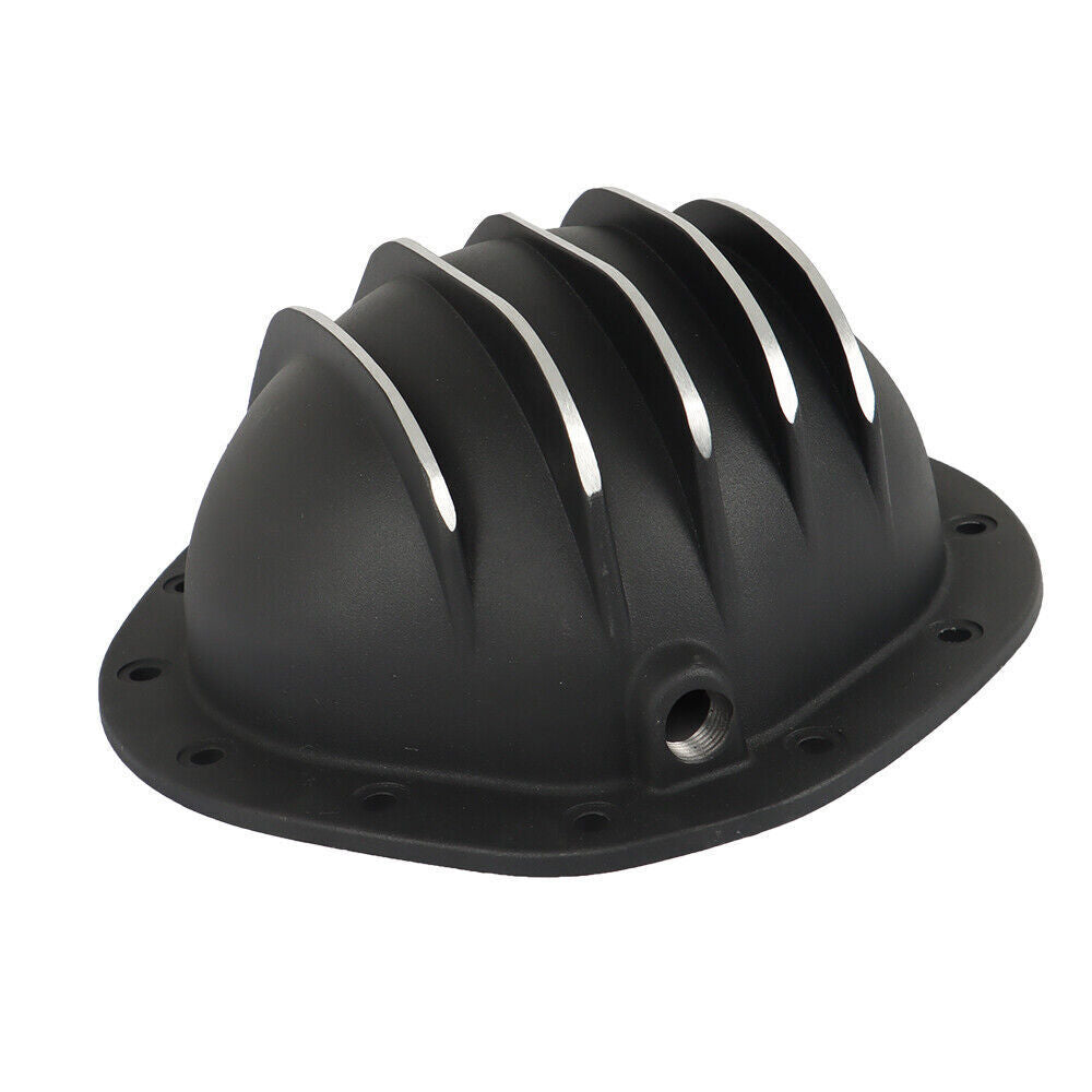 12 Bolt Black Aluminum Differential Rear End Cover For Chevy C10 8.75"