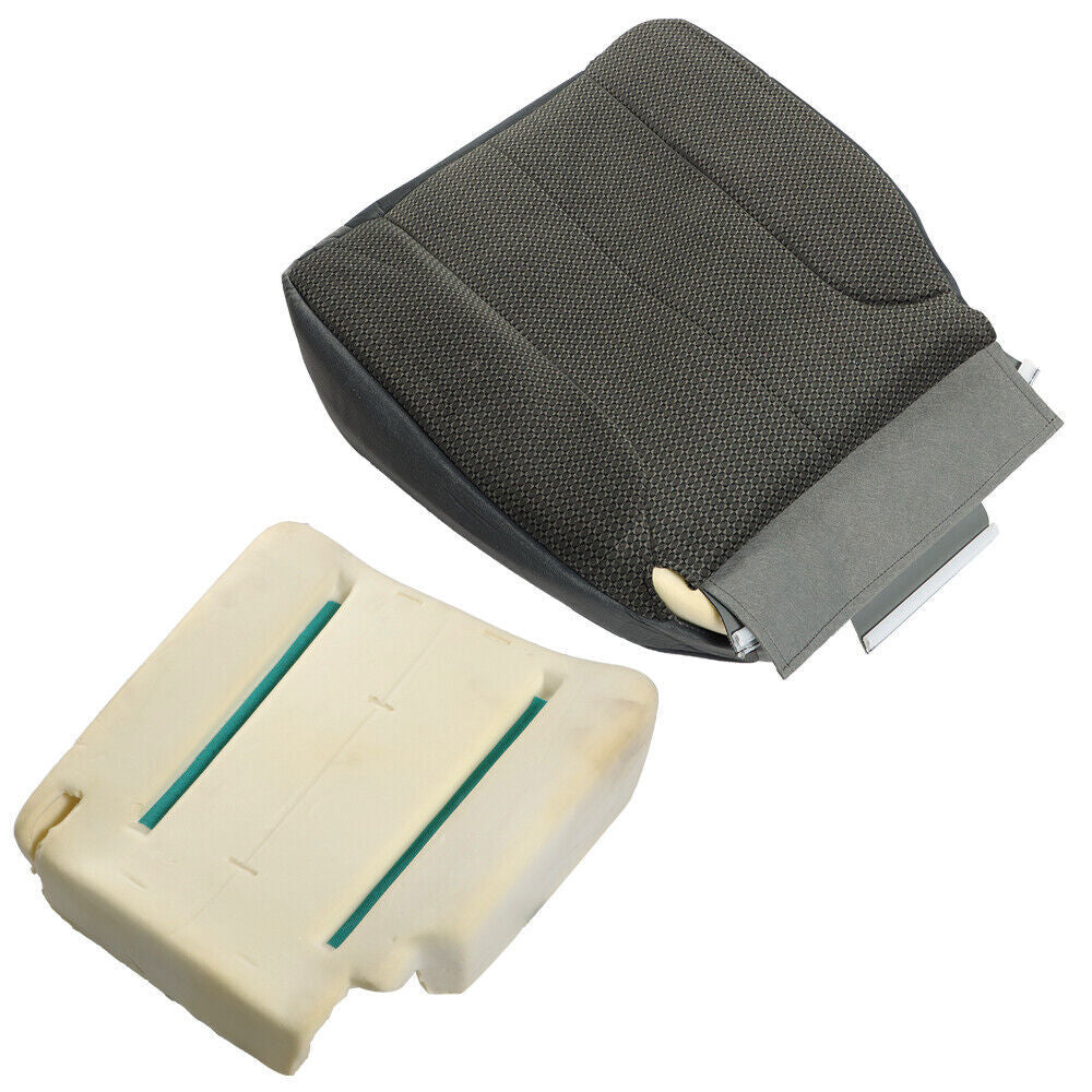 Driver Side Foam Cushion+Cloth Seat Cover For 2002-2005 Dodge Ram 2500