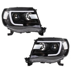 Right+Left Headlights For 2005-2011 Toyota Tacoma LED Projector Factory