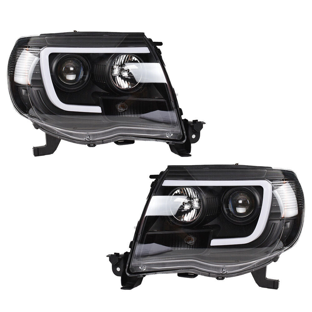 Right+Left Headlights For 2005-2011 Toyota Tacoma LED Projector Factory