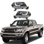 Right+Left Headlights For 2005-2011 Toyota Tacoma LED Projector Factory