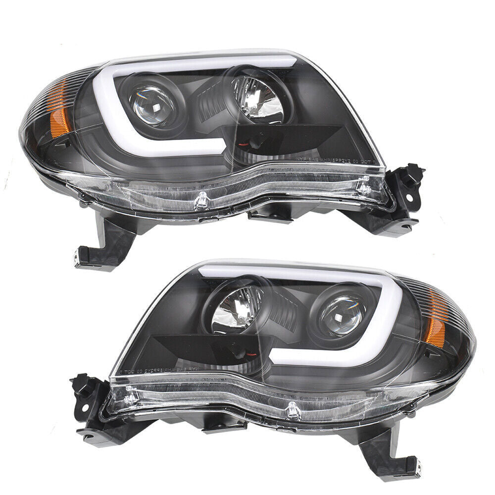 Right+Left Headlights For 2005-2011 Toyota Tacoma LED Projector Factory