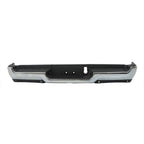 Rear Bumper W/Sensor Hole For RAM 1500 2019-2023 W/O Dual Exhaust Chrome