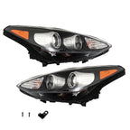Left+Right Side Headlight For 2017-2019 Kia Sportage Halogen w/LED DRL