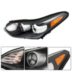 Left+Right Side Headlight For 2017-2019 Kia Sportage Halogen w/LED DRL