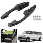 Inner Pull Door Handle Armrest Set Plastic For 03-2019 Chevrolet Express Savana