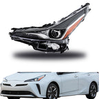 Driver Left Headlight For 2019 2020 2021 2022 Toyota Prius LED Headlamps