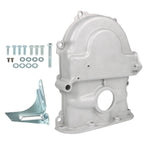 For Ford FE Mercury 360 390 427 428 Silver Big Block Satin Timing Cover