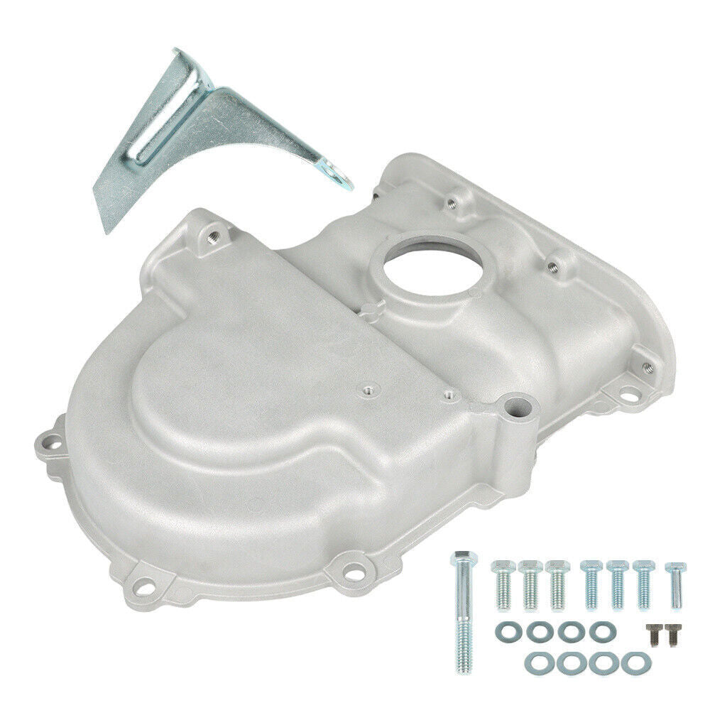 For Ford FE Mercury 360 390 427 428 Silver Big Block Satin Timing Cover