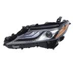 Left Side Headlight For 2021 2022 Toyota Camry XSE XLE Full LED Black