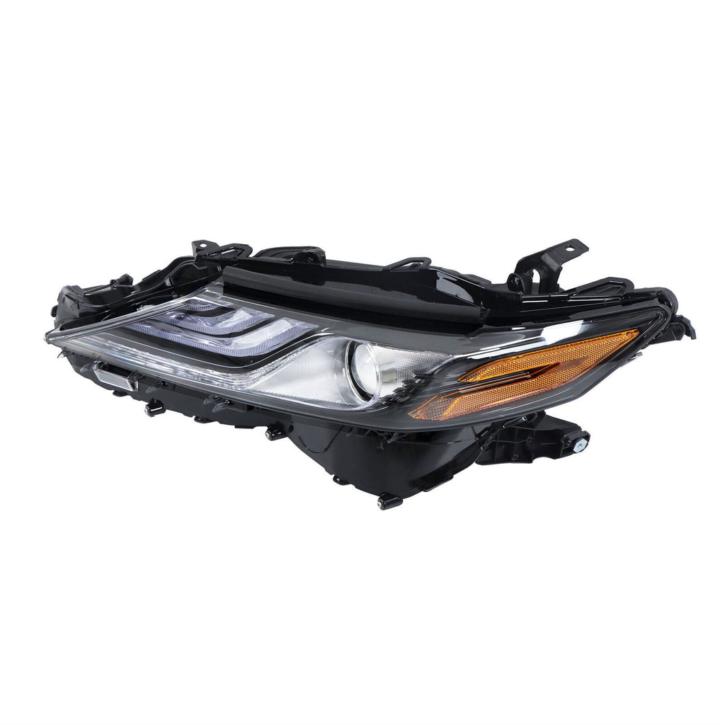 Left Side Headlight For 2021 2022 Toyota Camry XSE XLE Full LED Black