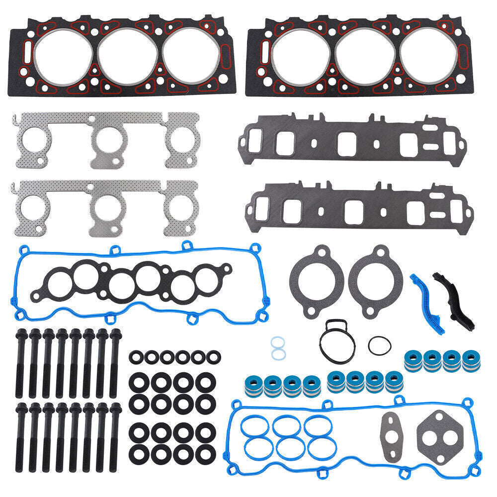 For Ford Ranger Aerostar 3.0L Engine Cylinder Head Bolt Head Gasket Set