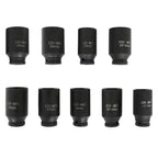 9Pcs Deep Impact Socket Set 1/2"Drive Metric Axle Hub Nut Socket 29-38mm