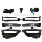 Left+Right Fog Lights For 20-22 Honda CRV CR-V LED Bumper Lamps W/Wiring