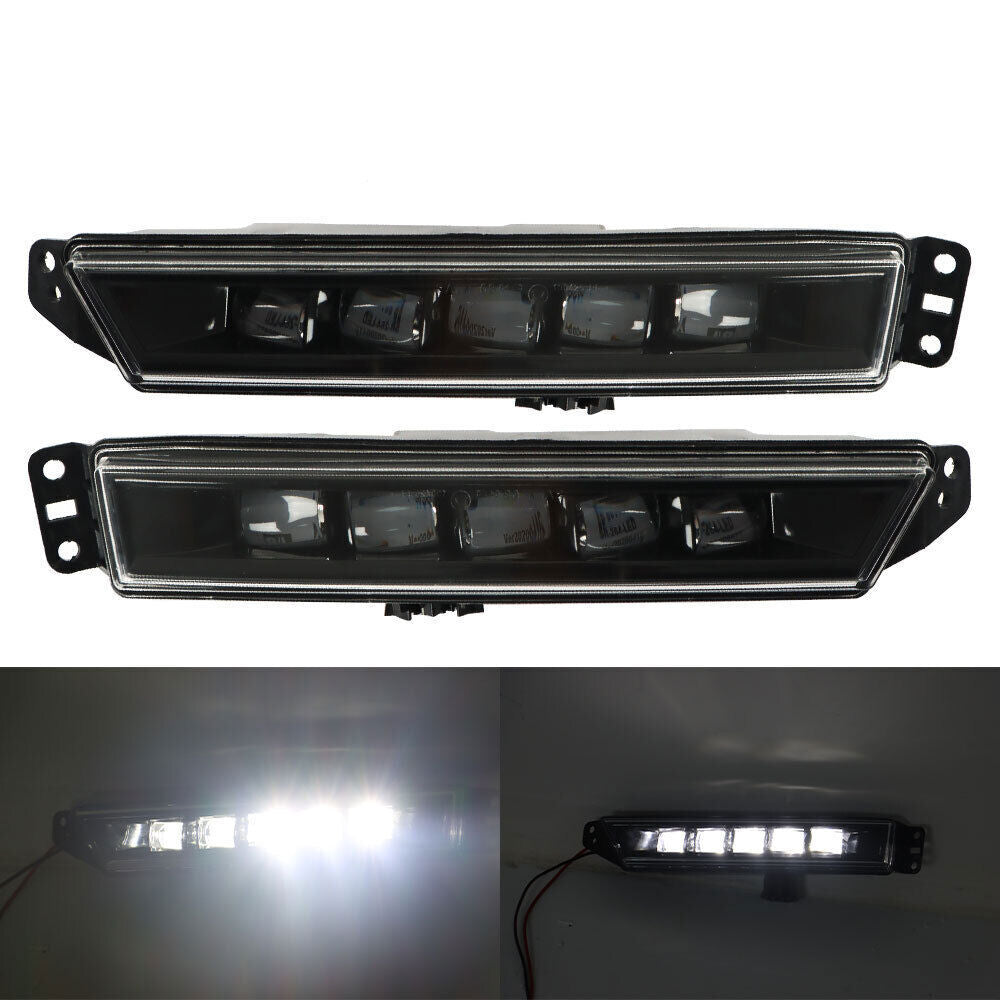 Left+Right Fog Lights For 20-22 Honda CRV CR-V LED Bumper Lamps W/Wiring