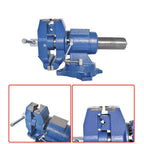 5“ Multipurpose Vise Bench Vise 360-Degree Rotation Clamp on Vise