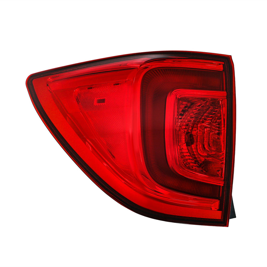 Left Tail Light For 2016-2018 Honda Pilot/2022-2023 Passport EX-L Elite LED Type