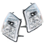 Right&Left Headlights For 2005-2009 Chevy Equinox Chrome Clear Projector
