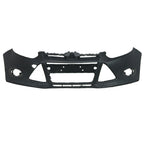 Front Bumper Cover For 2012-2014 Ford Focus Sedan W/ Tow Hole Primered