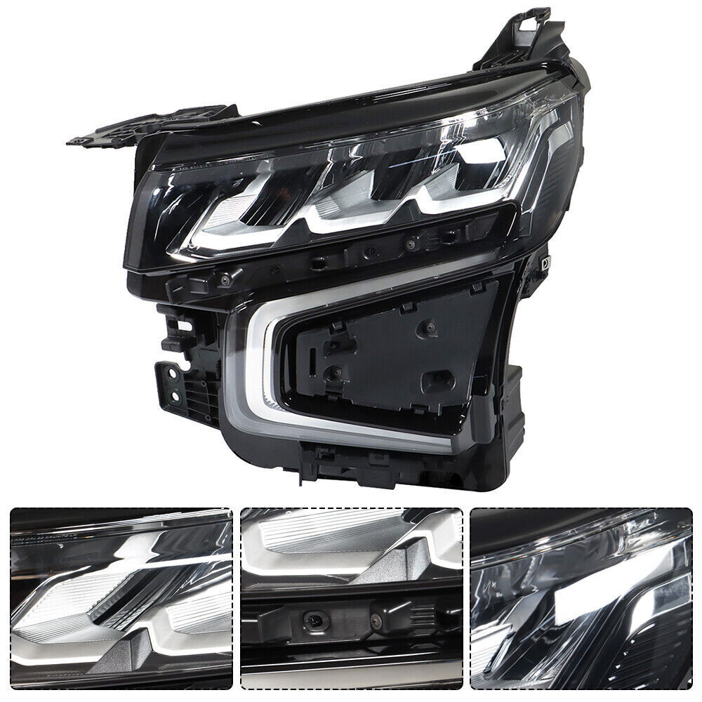 Left Headlight For 2021-23 Chevy Tahoe/Suburban Full LED Clear Lens