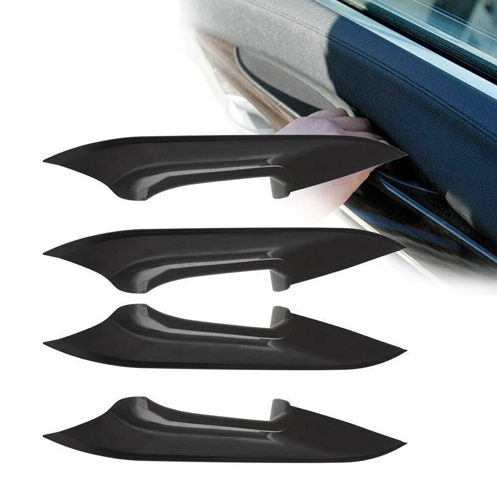 Interior 4 Door Handle Pull Carrier Cover For 2008-14 2015 BMW 7 F01 F02