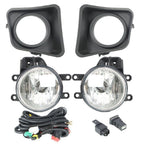 Left+Right Fog Lights For 2014-2021 Toyota Tundra Bumper Lamps W/Switch