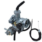 Carburetor Carb & Throttle Cable For 1980-1986 Honda Mini Trail CT110