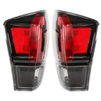 Rear Tail Lights Lamp For 2016-2021 Toyota Tacoma Black Bezel RH+LH