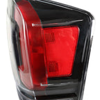 Rear Tail Lights Lamp For 2016-2021 Toyota Tacoma Black Bezel RH+LH