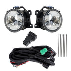 Left+Right LED Fog Lights For 2017-2021 Honda Civic Sedan W/Cable Switch