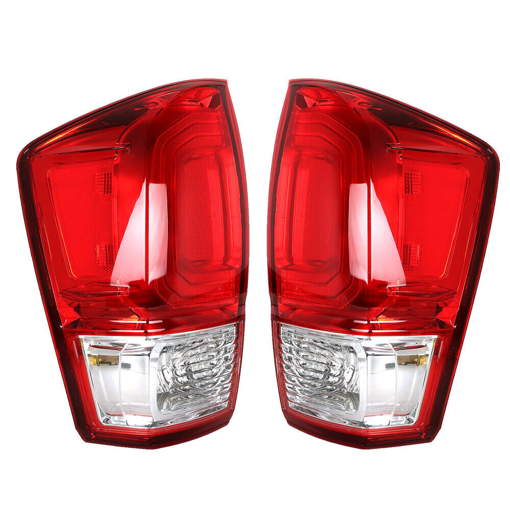 Rear Tail Lights Lamp For 2016-2019 Toyota Tacoma SR SR5 Left+Right Side