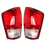 Rear Tail Lights Lamp For 2016-2019 Toyota Tacoma SR SR5 Left+Right Side
