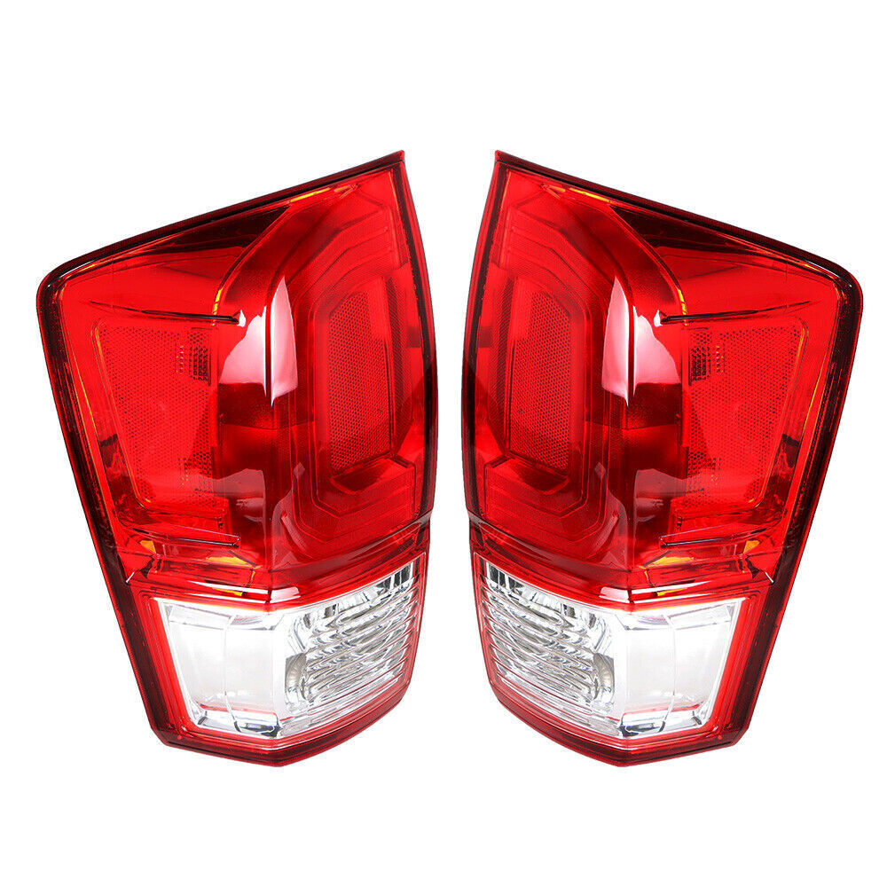 Rear Tail Lights Lamp For 2016-2019 Toyota Tacoma SR SR5 Left+Right Side